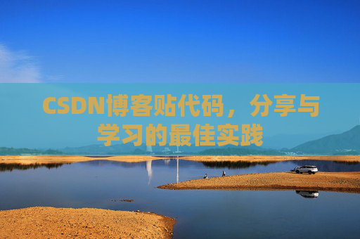 CSDN博客贴代码，分享与学习的最佳实践
